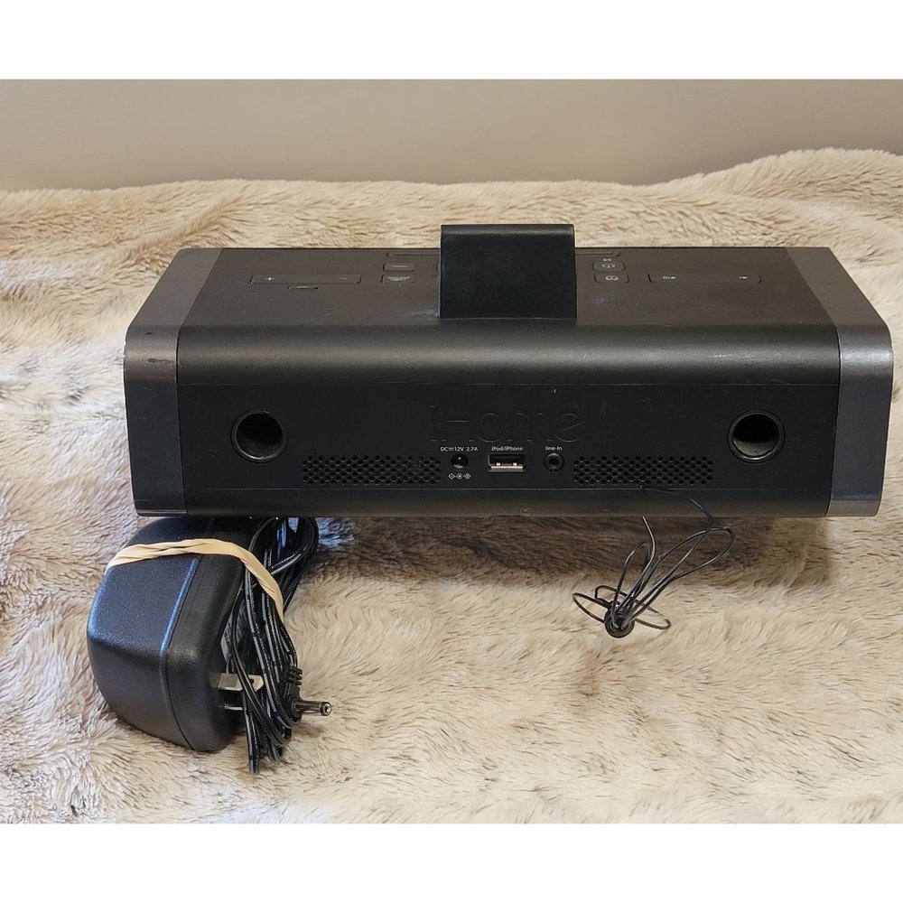 Black iHome with Charger for iPhone or iPad